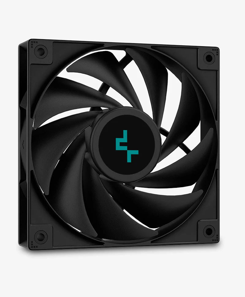 Disipador CPU DeepCool AG400 PLUS | 120mm | 500-2000RPM | Negro | R-AG400-BKNNMD-G