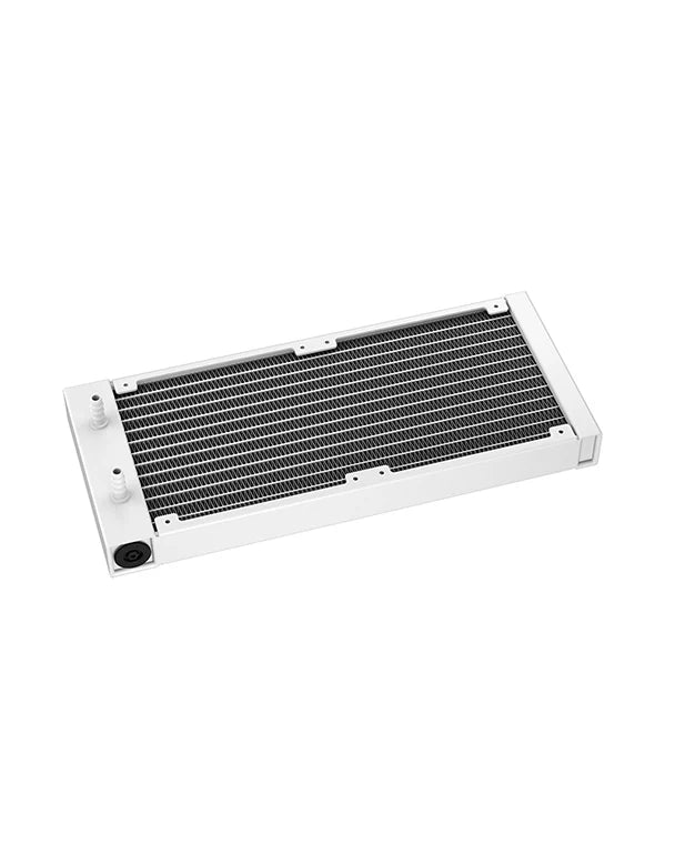 Enfriamiento Líquido DeepCool LE240 V2 | Iluminación ARGB | 2x120mm | 500-2100RPM |Blanco | R-LE240-WHAMMN-G-2