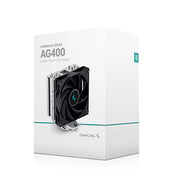 Disipador CPU DeepCool AG400 PLUS | 120mm | 500-2000RPM | Negro | R-AG400-BKNNMD-G