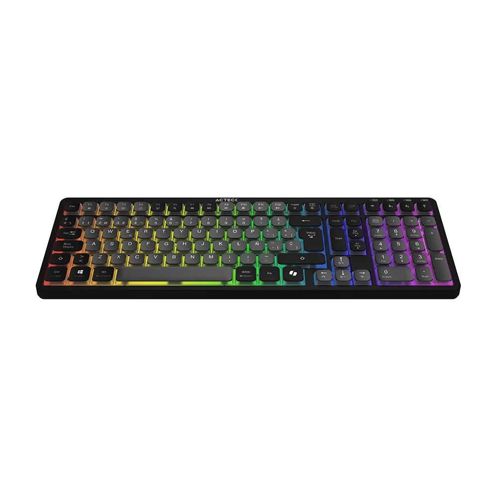 Teclado Multidispositivo Mecánico | Techno Pro TI790 | Negro | AC-940061