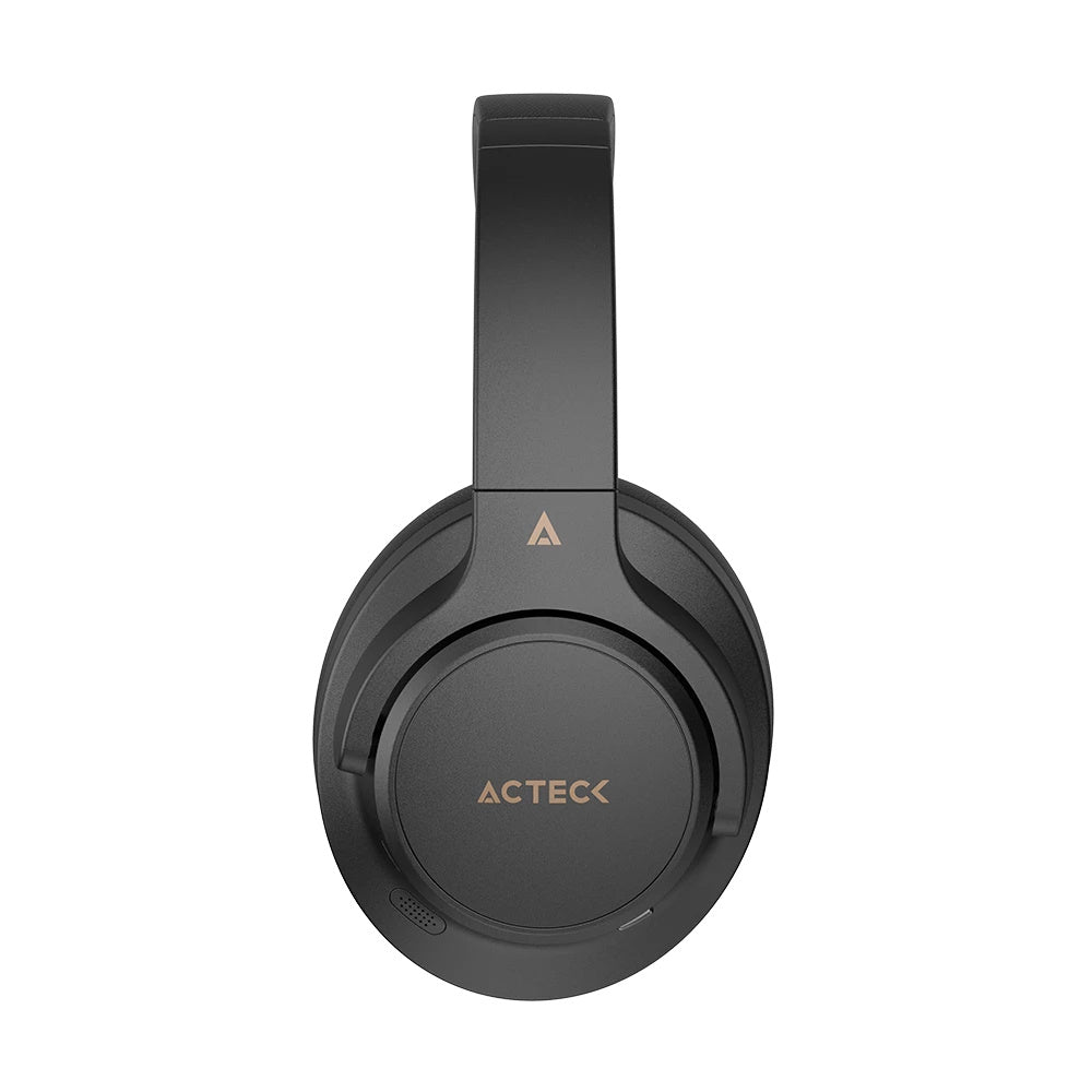 Acteck Audífonos con Micrófono Hype Epic HP750 Elite Series | Bluetooth | Alámbrico/Inalámbrico | 3.5mm | Negro | AC-940856