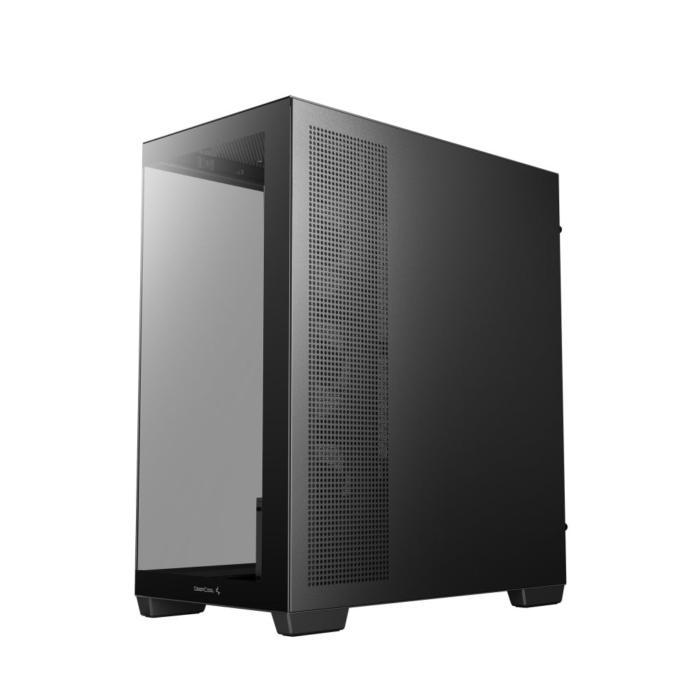 Gabinete DeepCool CG580 4F | Media Torre | ATX / Micro-ATX / Mini-ITX | USB 3.0 | Cristal Templado Panorámico | 4 Ventiladores Pre-Instalados | Negro | R-CG580-BKADA4-G-1