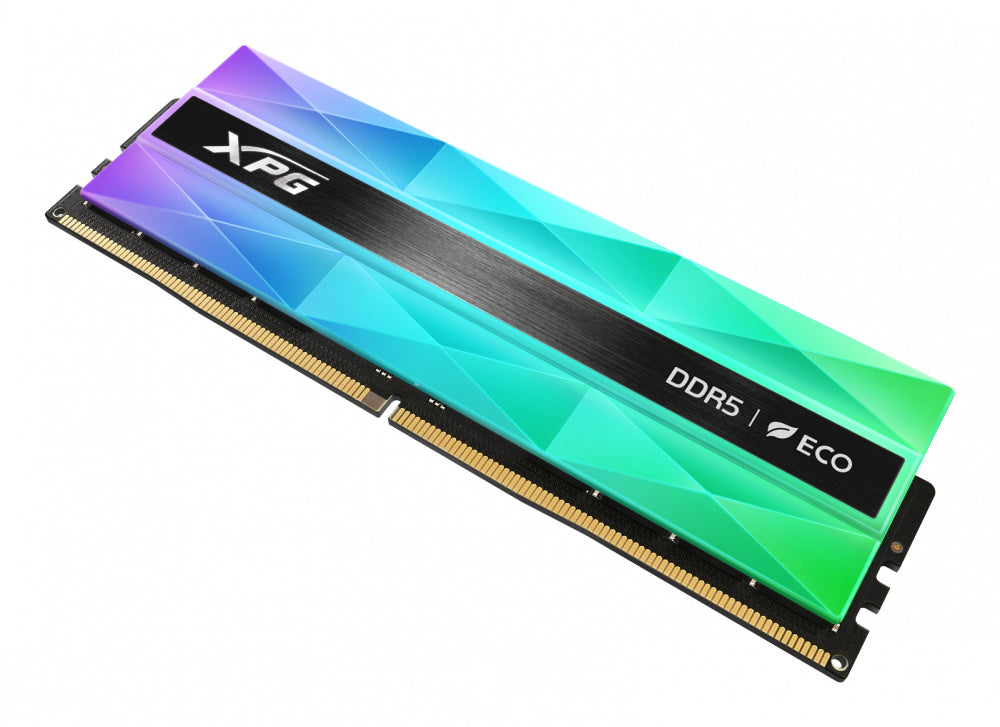 Memoria RAM ADATA XPG LANCER NEON RGB DDR5 | 16GB | DDR5| 6400MT/s | CL32 | XMP / EXPO | Negro | AX5U6400C3216G-CLANRSG