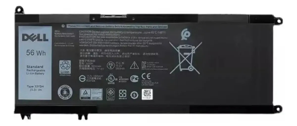 Batería Para Laptop Dell | 33YDH | 56wh | 15.2v | 3500mah