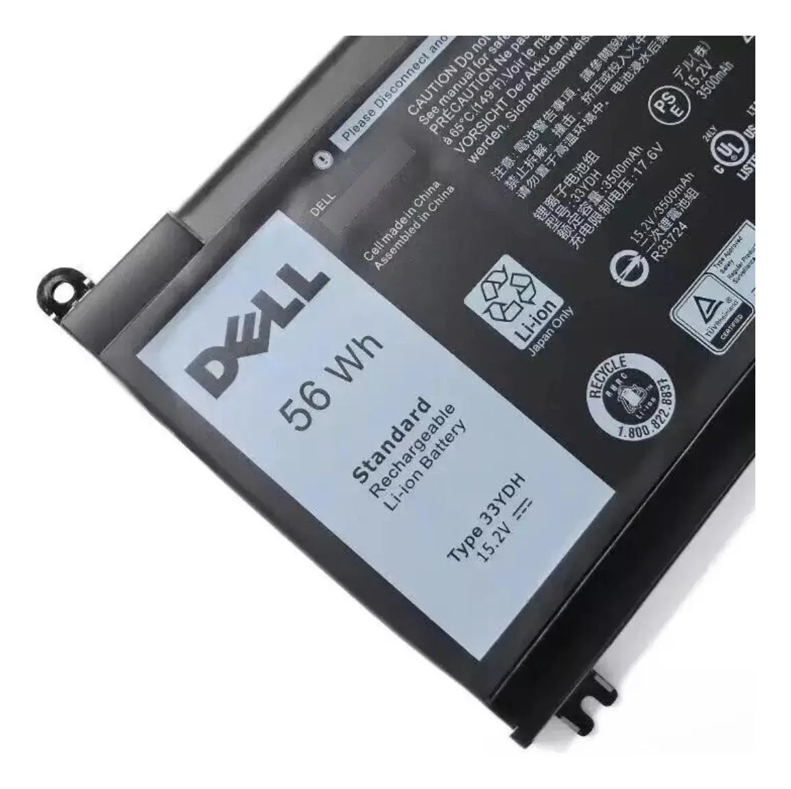 Batería Para Laptop Dell | 33YDH | 56wh | 15.2v | 3500mah