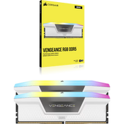 Kit RAM Corsair VENGEANCE RGB 32GB(2x16GB) DDR5 6400|CMH32GX5M2B6400C36W