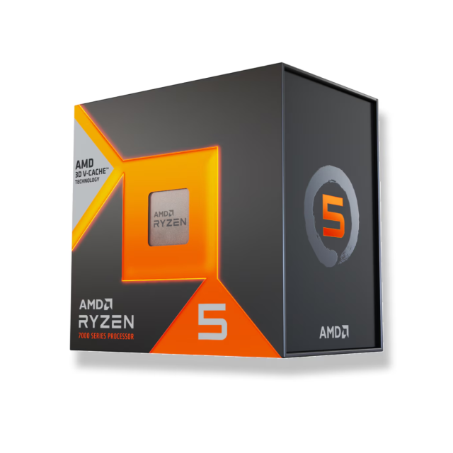 Procesador AMD Ryzen 5 7600X3D | 6 Núcleos / 12 Hilos | 4.1 GHz / 4.7 GHz (Máx) | Socket AM5 | 96MB Caché L3 | AMD Radeon Graphics | No Incluye Disipador | 100-100001721WOF