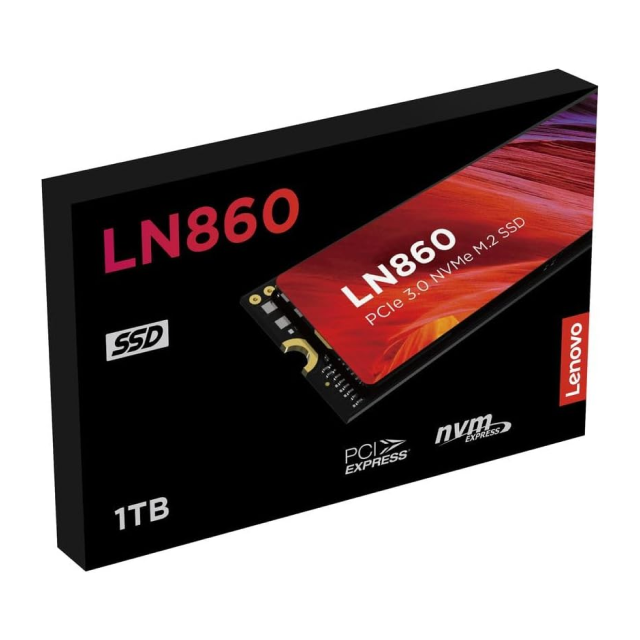 Unidad SSD Lenovo LN860 NVMe | 256GB | M.2 | 1800 MB/s Escritura | 3100 MB/s Lectura | PCI Express 3.0 | 5SD1N53084