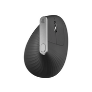 Mouse Inalámbrico Logitech MX Vertical | 400 - 4000 DPI | Sensor Óptico de Alta Precisión | 125 g | 4 Botones Personalizables | Bluetooth / 2.4 GHz | Carga Rápida | Diseño Vertical Ergonómico | Negro | 910-005449