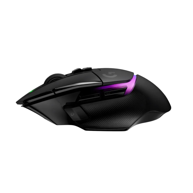 Mouse Gamer Inalámbrico Logitech G G502 X PLUS | Hasta 130 Horas de Batería Recargable | 100 a 25600 DPI | Sensor Óptico HERO 25K | 106 g | 13 Botones Programables | 2.4GHz | RGB | Negro | 910-006161