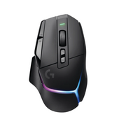 Mouse Gamer Inalámbrico Logitech G G502 X PLUS | Hasta 130 Horas de Batería Recargable | 100 a 25600 DPI | Sensor Óptico HERO 25K | 106 g | 13 Botones Programables | 2.4GHz | RGB | Negro | 910-006161