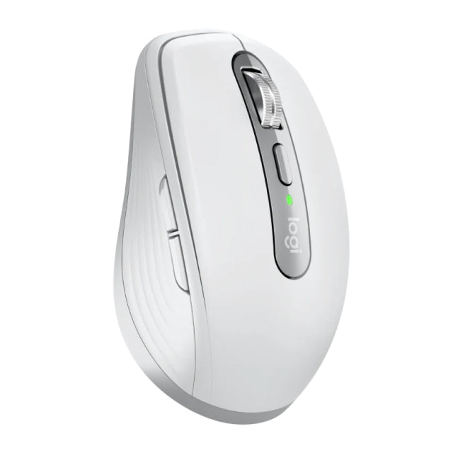 Mouse Inalámbrico Logitech MX Anywhere 3S | Hasta 8000 DPI | Sensor Óptico de Alta Precisión Darkfield | 99 g | 6 Botones | Hasta 70 Días de Batería Recargable | 2.4 GHz / Bluetooth | Trabaja en Cualquier Superficie | Gris | 910-006933