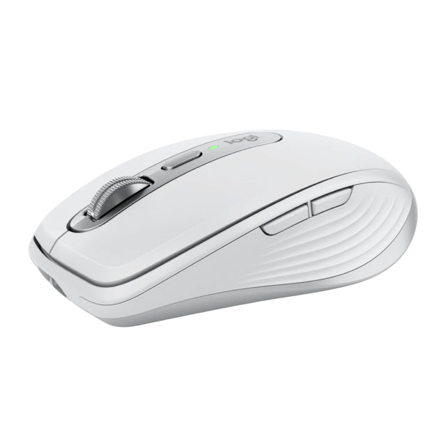 Mouse Inalámbrico Logitech MX Anywhere 3S | Hasta 8000 DPI | Sensor Óptico de Alta Precisión Darkfield | 99 g | 6 Botones | Hasta 70 Días de Batería Recargable | 2.4 GHz / Bluetooth | Trabaja en Cualquier Superficie | Gris | 910-006933