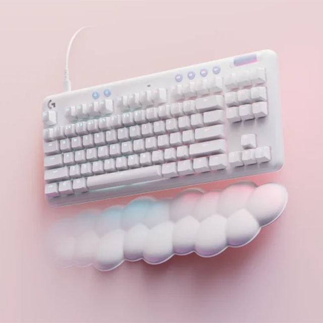 Teclado Mecánico Alámbrico Logitech G713 | Switch Brown Táctil | Con Reposabrazos | Aurora Collection | 920-010413