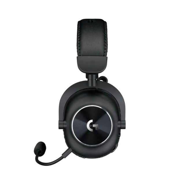 Diadema Gamer Inalámbrica Logitech G PRO X 2 | Hasta 50 Horas de Batería Recargable | Micrófono Cardioide Desmontable | Blue VO!CE | Sonido Surround DTS Headphone:X 2.0 | 2.4 GHz / Bluetooth / 3.5 mm | PC / PS4 / PS5 / Switch | Negro | 981-001262