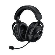Diadema Gamer Inalámbrica Logitech G PRO X 2 | Hasta 50 Horas de Batería Recargable | Micrófono Cardioide Desmontable | Blue VO!CE | Sonido Surround DTS Headphone:X 2.0 | 2.4 GHz / Bluetooth / 3.5 mm | PC / PS4 / PS5 / Switch | Negro | 981-001262