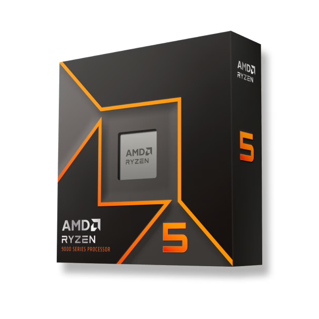 Procesador AMD Ryzen 5 9600X | AM5 | 3.9 GHz / Hasta 5.4 GHz | 6 Núcleos / 12 Hilos | TDP 65W | (NO INCLUYE DISIPADOR) | Ryzen 9000 Series | 100-100001405WOF