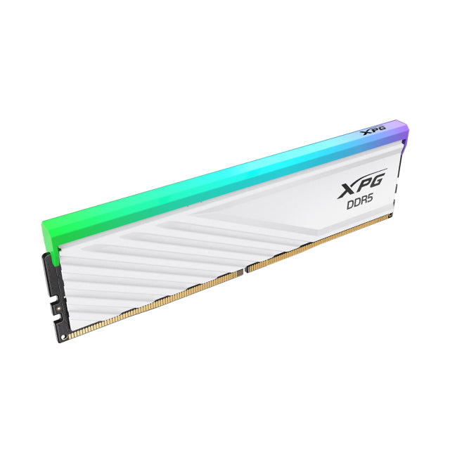 Memoria RAM XPG Lancer Blade RGB DDR5 | 16GB | DDR5 | 6000 MT/s | Non-ECC | CL48 | XMP | RGB | Blanco | AX5U6000C4816G-SLABRWH