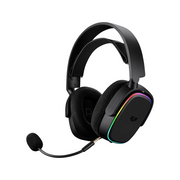 Diadema Gamer Inalámbrica Balam Rush Aeon HS999 | Micrófono Desmontable | Hasta 26 Horas de Batería | 2.4 GHz / Bluetooth / 3.5 mm | PC / Mac / Xbox / PS4 / PS5 / Nintendo Switch / Android | RGB | Negro | BR-936934