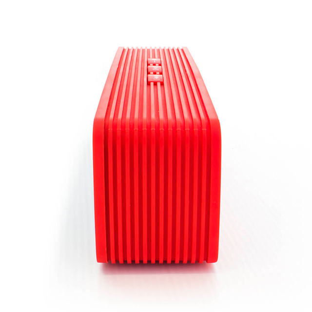 BOCINA BLUETOOTH VORAGO CON LECTOR USB, MICRO SD Y 3.5 - BSP-100-RD-V2