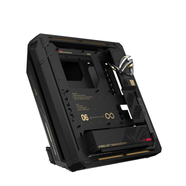 Sobre Pedido | Bundle ASUS ROG 20th Anniversary Edition | Tarjeta Madre ROG Crosshair X870E | Tarjeta de Video ROG Astral GeForce RTX 5090 | Fuente de Poder ROG Thor 3000W Titanium III | Gabinete ROG GR20 | No Incluye Procesador / RAM / Almacenamiento