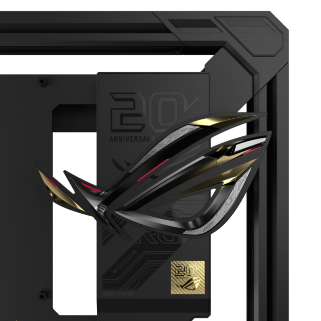 Sobre Pedido | Bundle ASUS ROG 20th Anniversary Edition | Tarjeta Madre ROG Crosshair X870E | Tarjeta de Video ROG Astral GeForce RTX 5090 | Fuente de Poder ROG Thor 3000W Titanium III | Gabinete ROG GR20 | No Incluye Procesador / RAM / Almacenamiento