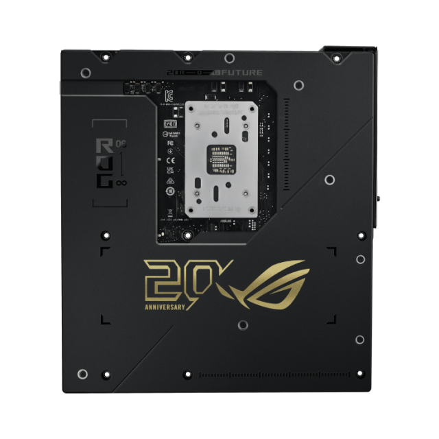Sobre Pedido | Bundle ASUS ROG 20th Anniversary Edition | Tarjeta Madre ROG Crosshair X870E | Tarjeta de Video ROG Astral GeForce RTX 5090 | Fuente de Poder ROG Thor 3000W Titanium III | Gabinete ROG GR20 | No Incluye Procesador / RAM / Almacenamiento