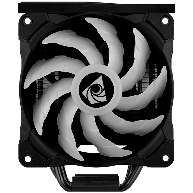 Disipador de Aire Munfrost Cold Wind | Altura 157mm | 800 a 1650 RPM | 33 dBA | ARGB | Negro | MFDCWR1B