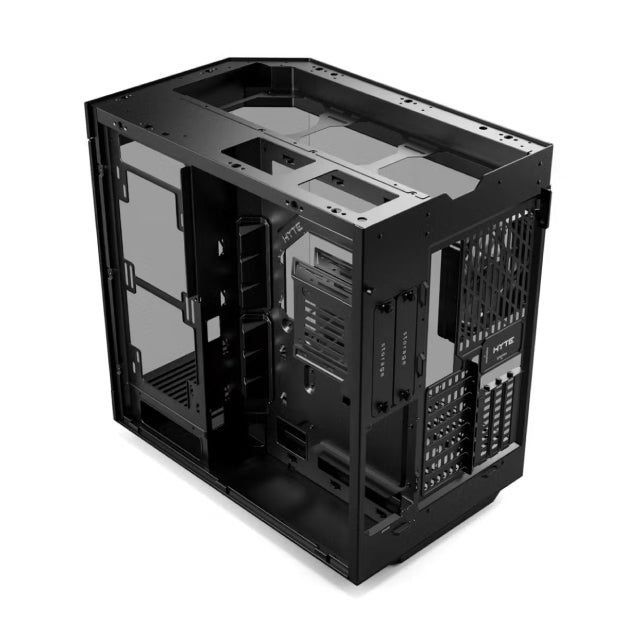 Gabinete HYTE Y60 | Torre Completa | E-ATX / ATX / Micro-ATX / Mini-ITX | USB 3.0 / USB 3.2 | Cristal Templado Panorámico | Negro (Pitch Black) | CS-HYTE-Y60-B