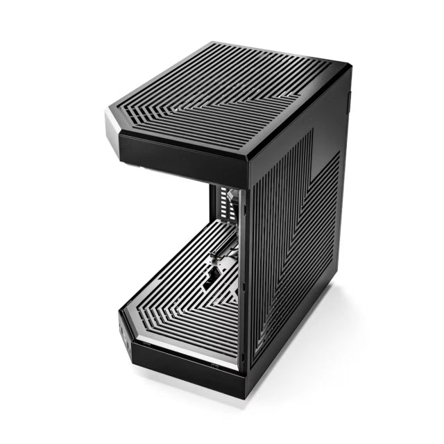 Gabinete HYTE Y60 | Torre Completa | E-ATX / ATX / Micro-ATX / Mini-ITX | USB 3.0 / USB 3.2 | Cristal Templado Panorámico | Negro (Pitch Black) | CS-HYTE-Y60-B