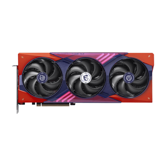 Tarjeta de Video MSI GeForce RTX 5070 Ti 16G MLG EDITION OC | 16GB GDDR7 | PCI Express 5.0 | 256 Bits | Rojo / Morado | G507T-16MEC
