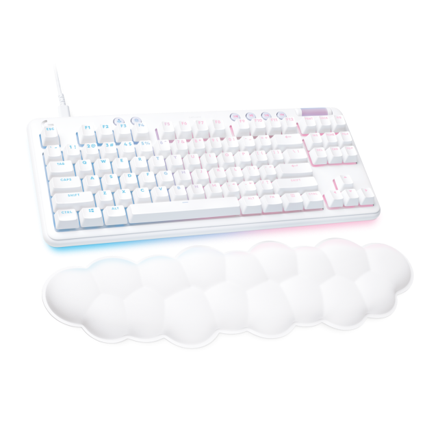 Teclado Mecánico Alámbrico Logitech G713 | Switch Brown Táctil | Con Reposabrazos | Aurora Collection | 920-010413