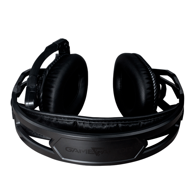 Audífonos Gamer Game Factor HSG500 | Multiplataforma PC / PS5 / Xbox Series X/S / Switch | Micrófono Flexible y Ajustable | Jack 3.5mm | Control de Volumen Integrado | Negro | HSG500