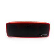 BOCINA BLUETOOTH VORAGO CON LECTOR USB, MICRO SD Y 3.5 - BSP-100-RD-V2