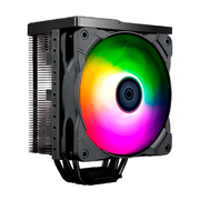 Disipador de Aire Munfrost Cold Wind | Altura 157mm | 800 a 1650 RPM | 33 dBA | ARGB | Negro | MFDCWR1B