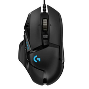 MOUSE GAMER ALAMBRICO LOGITECH G502 HERO RGB USB 16000DPI 11 BOTONES PROGRAMABLES - 910-005550