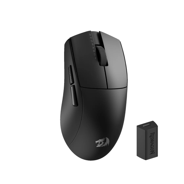 Mouse Gamer Inalámbrico Redragon K1NG 4K PRO | 4K Hz | 26000 DPI | 5 botones programables | Sensort Pixart 3395 | 49g | M916-PRO-4K