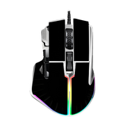 Mouse Gamer Alámbrico Game Factor - MOG602 Negro - Pixart 3370 - 19,000 DPi - MOG602-BK
