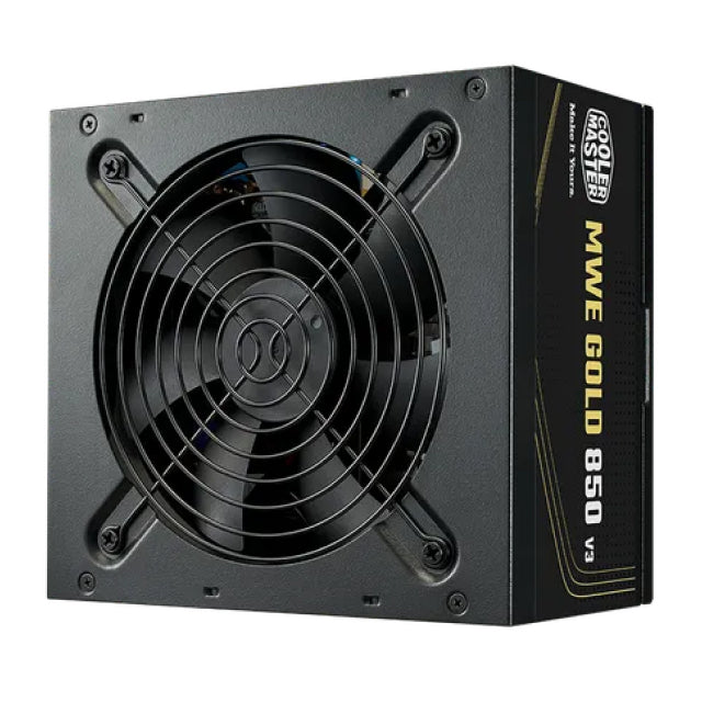 Fuente de Poder Cooler Master MWE Gold V3 | 750W | 80 PLUS Gold | 24-pin ATX | 120 mm | Negro | MPE-7506-ACAG-BUS