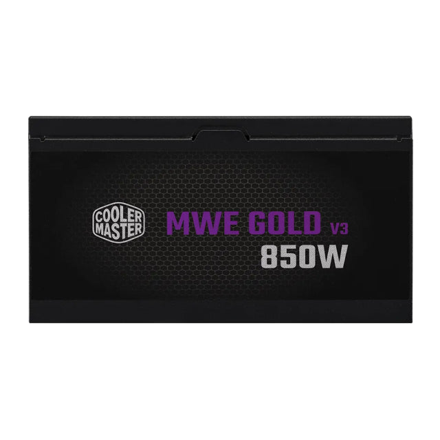 Fuente de Poder Cooler Master MWE Gold 850 V3 | 850W | 80 PLUS Gold | 24-pin ATX | 160 mm | Full Modular | Negro | MPX-8503-AFAG-2EBUS