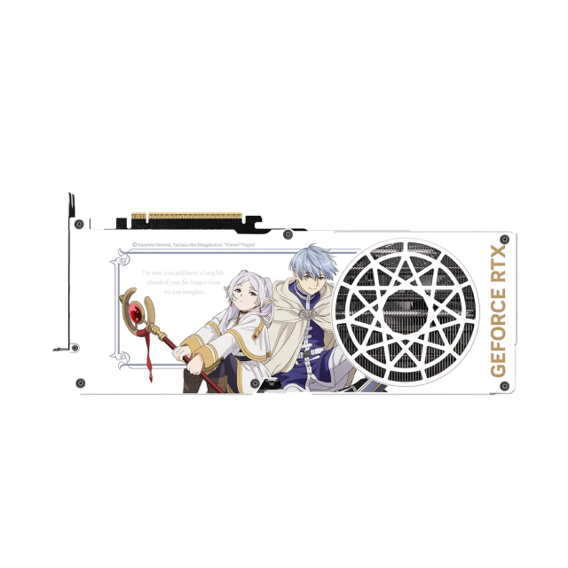 Bundle MSI Frieren Edition GeForce RTX 5070 Ti 16GB OC + Teclado, Mouse y Mousepad Gamer | GDDR7 | Edición Especial | Blanco