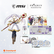 Bundle MSI Frieren Edition GeForce RTX 5070 Ti 16GB OC + Teclado, Mouse y Mousepad Gamer | GDDR7 | Edición Especial | Blanco