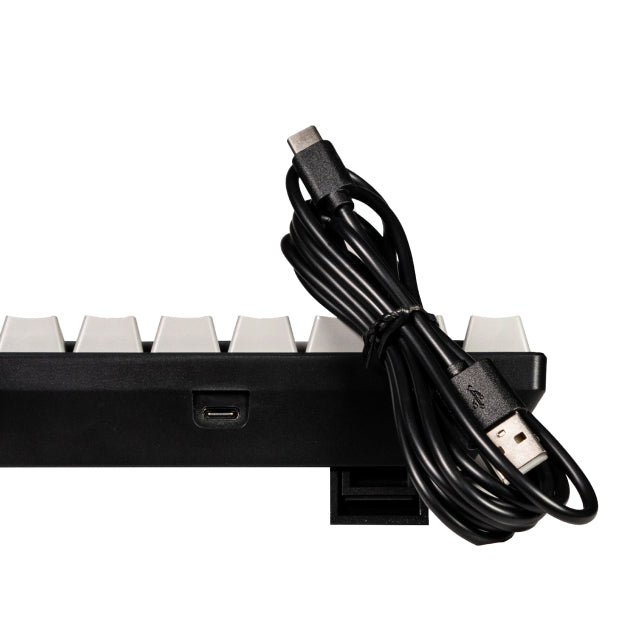 Teclado Mecánico Alámbrico Naceb Black Viper | 60% | Switch Rojo | Cable USB-A | RGB | Negro / Gris | Español | NA-0968