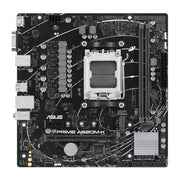 Tarjeta Madre ASUS PRIME A620M-K | Micro ATX | AM5 | AMD A620 | DDR5 (Hasta 96GB) | VGA / HDMI | Negro | PRIME A620M-K