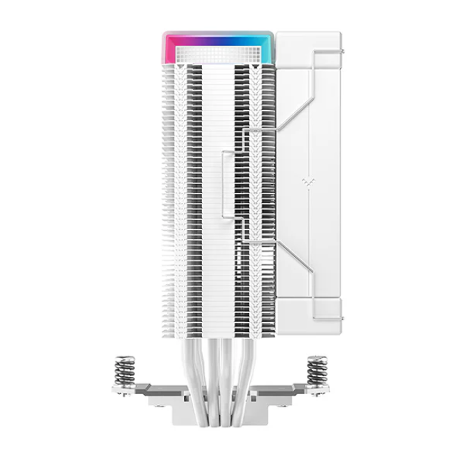 Disipador de Aire DeepCool AK400 DIGITAL PRO WH | 159 mm | 500 a 1750 RPM | 25 dBA | AM5 / AM4 | LGA 1851 / 1700 / 1200 / 1151 / 1150 / 1155 | Pantalla de Estado de CPU | ARGB | Blanco | R-AK400-WHAPMN-G