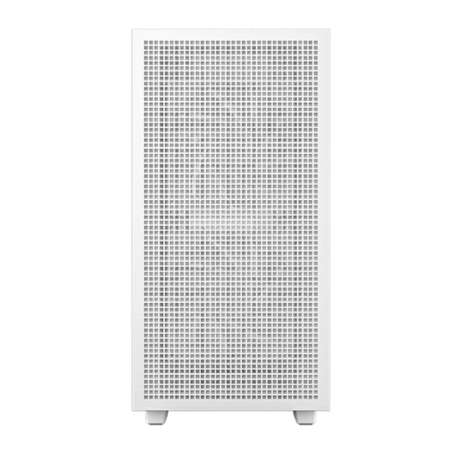 Gabinete DeepCool CH360 DIGITAL WH | Mini Torre | Micro-ATX / Mini-ITX | USB 3.0 | Cristal Templado | Pantalla de Estado de CPU y GPU | 3 Ventiladores ARGB Pre-Instalados | Blanco | R-CH360-WHAPE3D-G-1