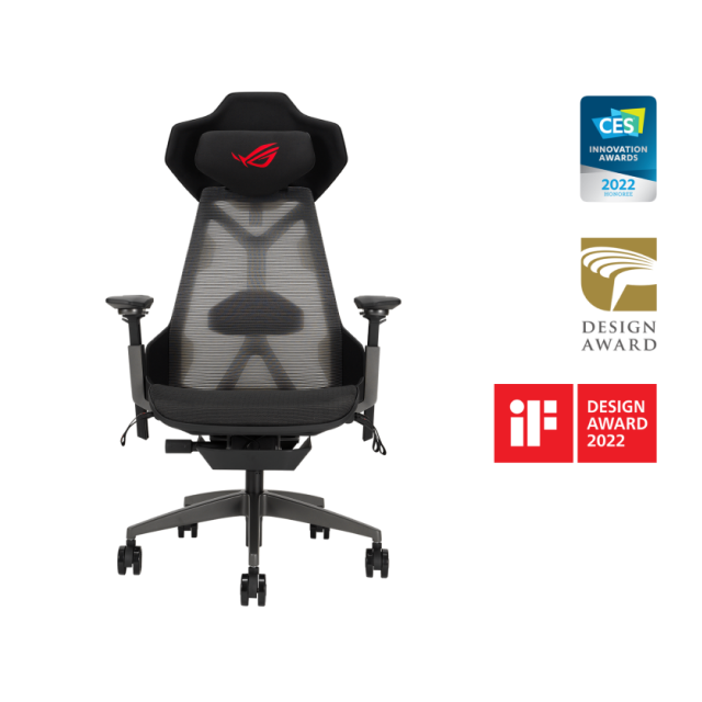 Silla | Gamer ASUS ROG DESTRIER | Negro | Con reposabrazos | SL400 ROG DESTRIER/BK/WW// | 90GC0120-MSG010