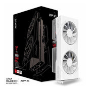 Tarjeta de Video XFX Swift AMD Radeon RX 9060 XT OC White Gaming Edition 8GB | 8GB GDDR6 | PCI Express 5.0 | 128 Bits | Blanco | RX-96TSW8GWQ