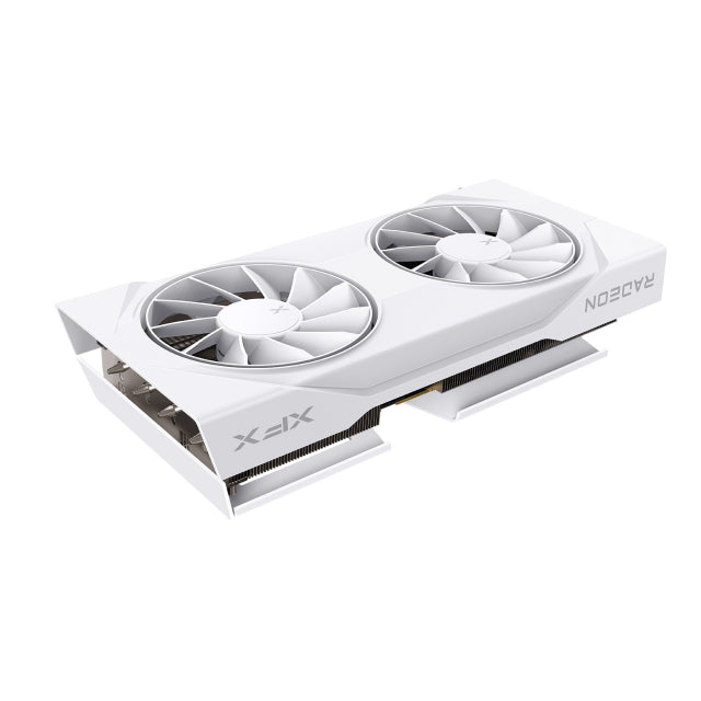 Tarjeta de Video XFX Swift AMD Radeon RX 9060 XT OC White Gaming Edition 8GB | 8GB GDDR6 | PCI Express 5.0 | 128 Bits | Blanco | RX-96TSW8GWQ
