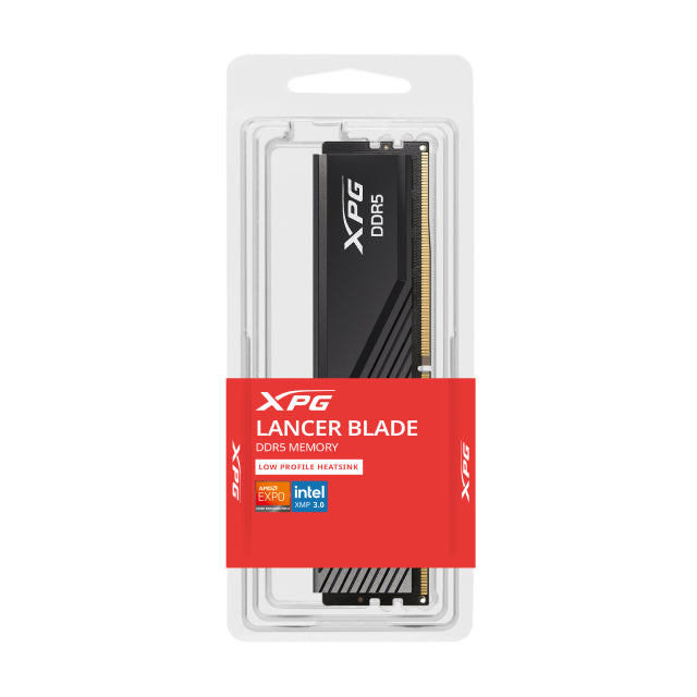 Memoria RAM ADATA XPG LANCER BLADE DDR5 | 32GB | DDR5 | 5600 MT/s | CL46 | XMP / EXPO | Negro | AX5U5600C4632G-SLABBK
